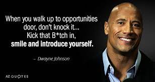 dwayne johnson opportunities