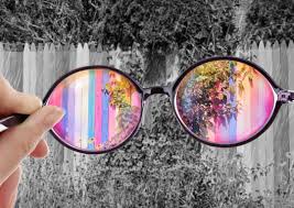 rose colored glasses