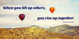 lift up others