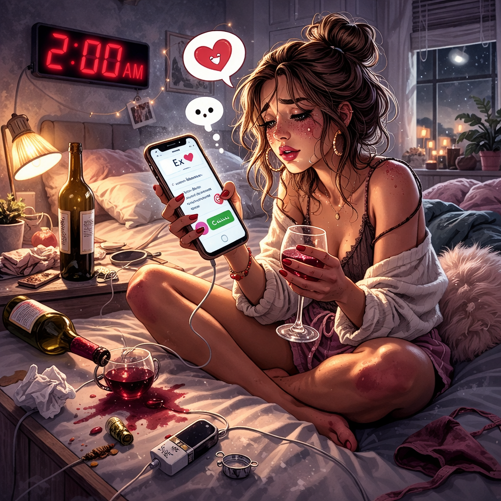 drunk dialing your ex