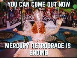 Glenda the Goodwitch Mercury Rx Over